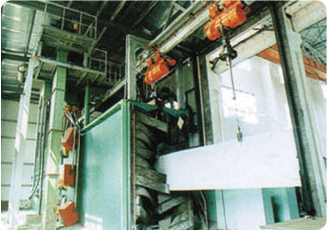 表面拋丸處理生產(chǎn)線